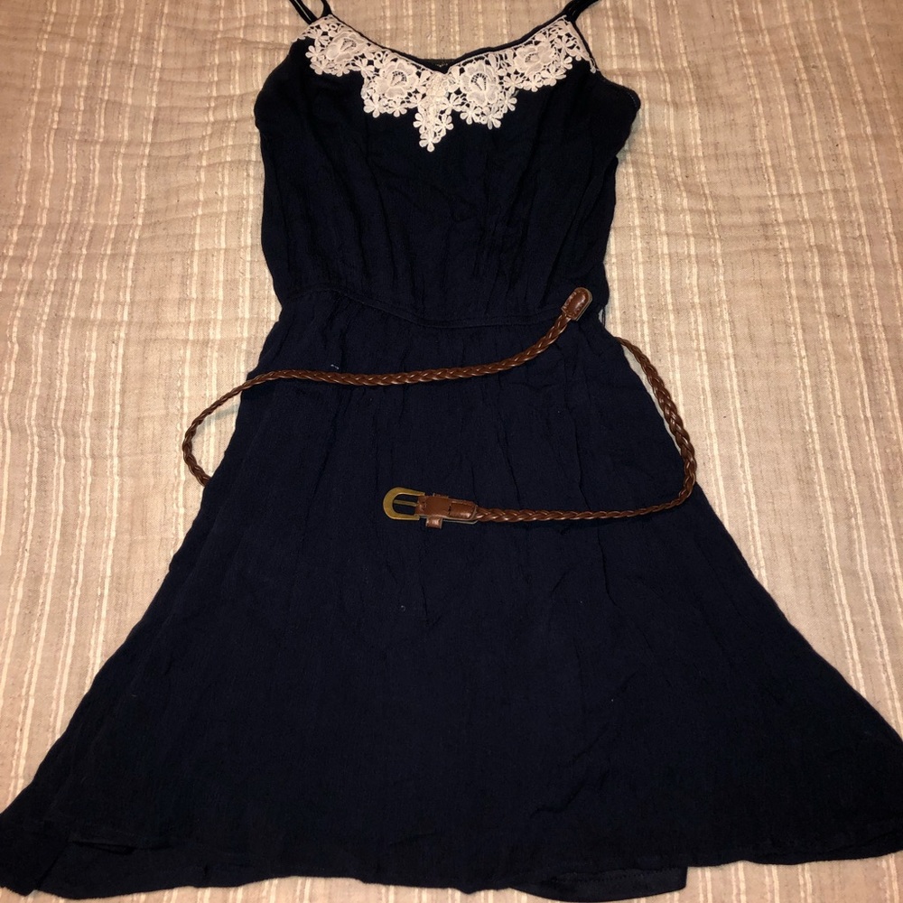 navy dress